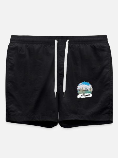 Miami Souvenir - Swim Trunks - black