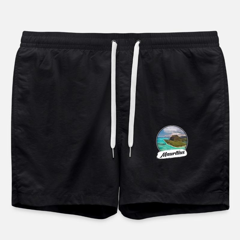 Mauritius Souvenir - Swim Trunks - black