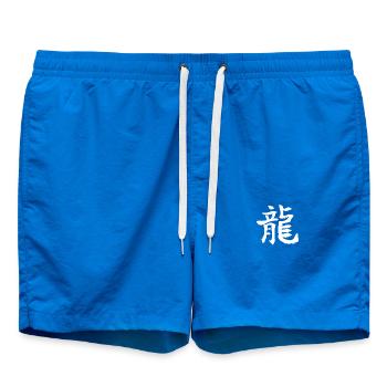 Signe du zodiaque chinois Dragon - Short de bain - cobalt blue - Devant