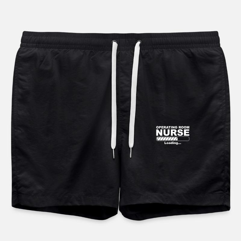 Surgical nurse loads - Swim Trunks - black