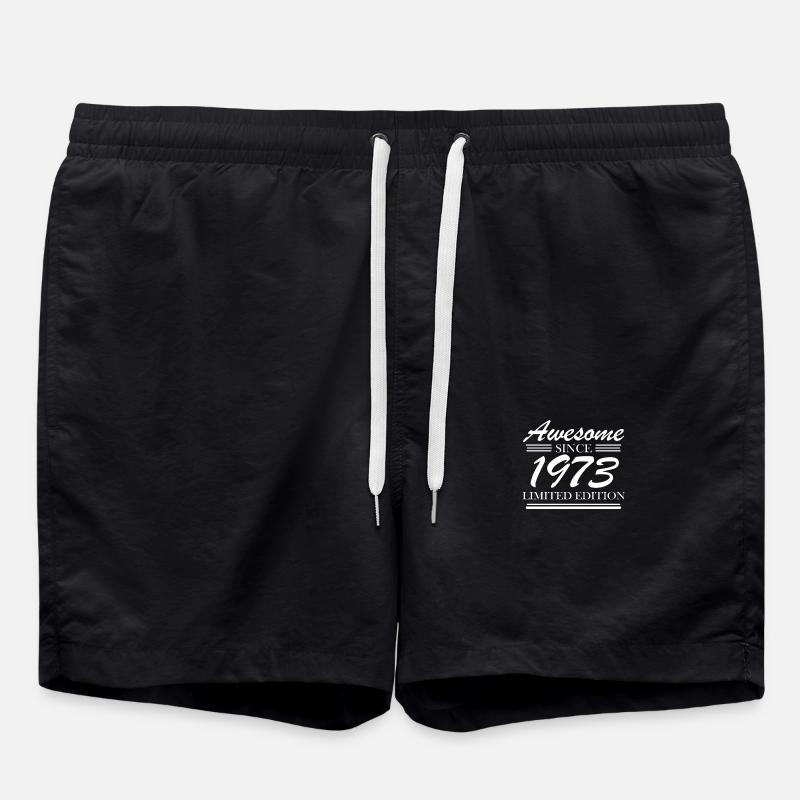1973 - Swim Trunks - black