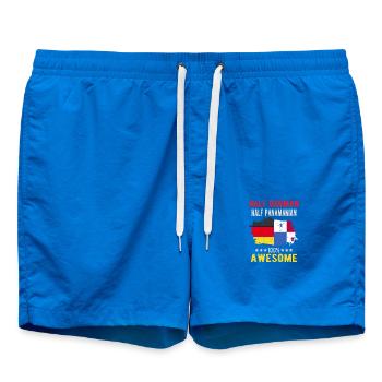 Moitié allemande moitié Panamanie - Short de bain - cobalt blue - Devant