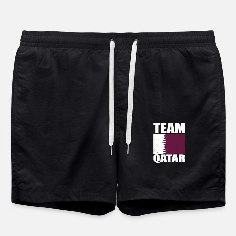 Équipe du Qatar de football - Short de bain - noir