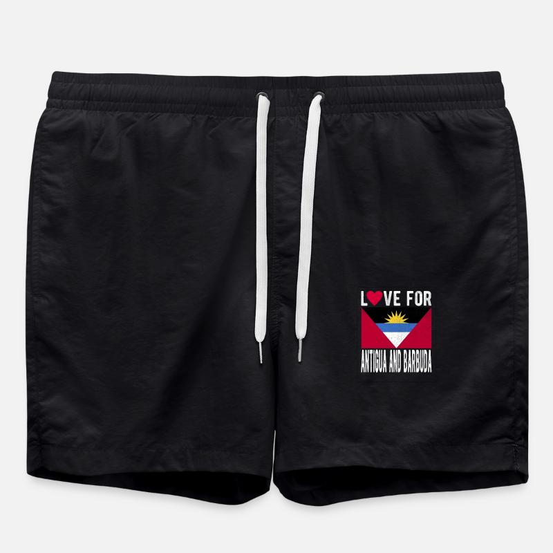 Souvenir d’Antigua-et-Barbuda - Short de bain - noir