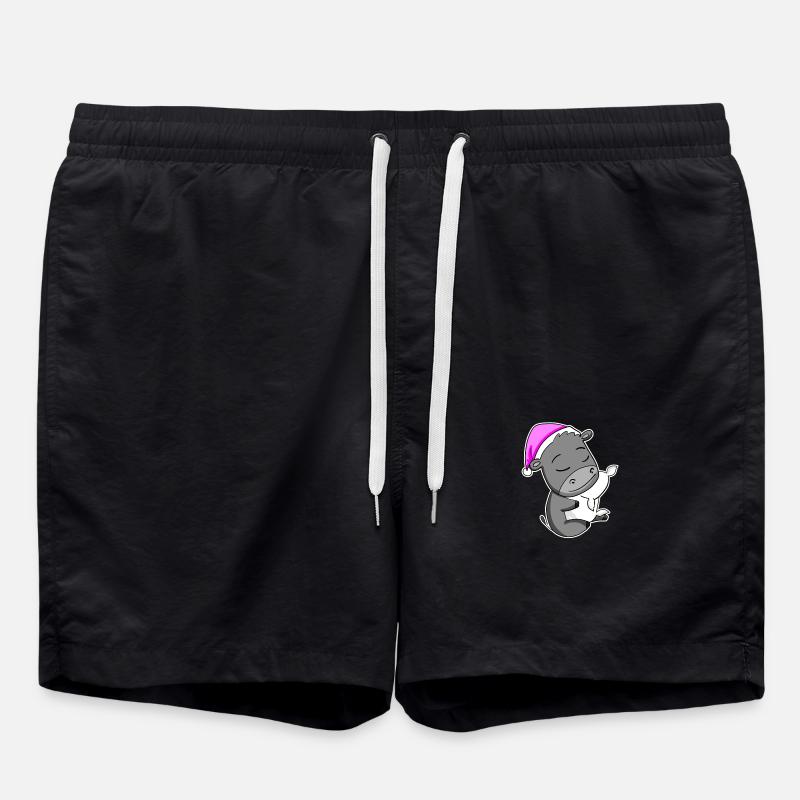 Esel - Badeshorts - Schwarz