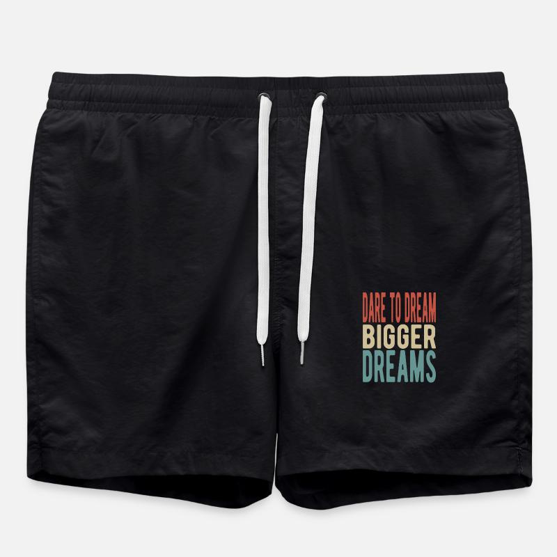 Osez rêver plus grand - Short de bain - noir