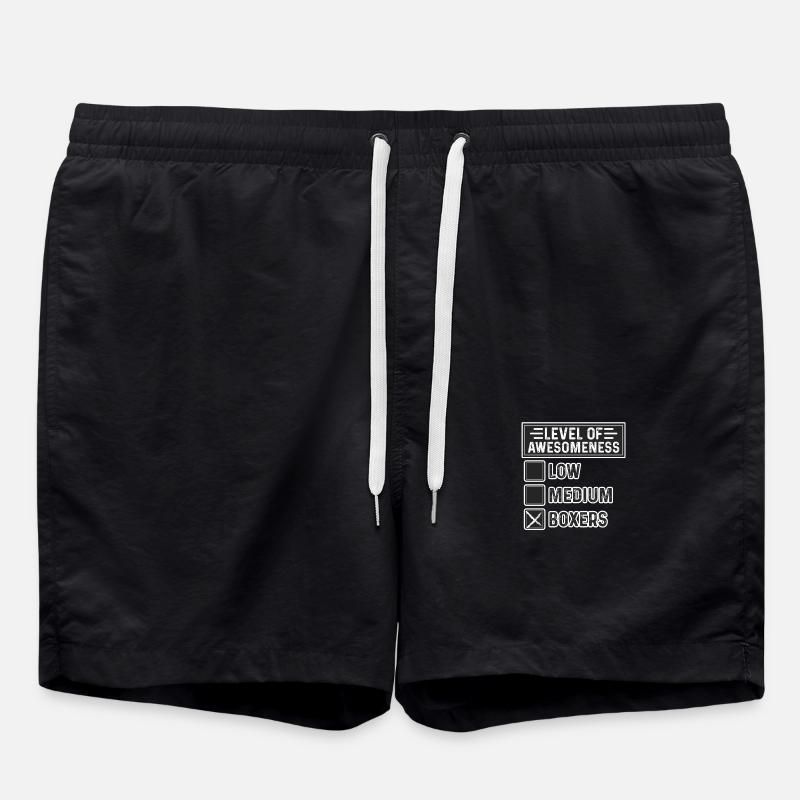 Niveau de génialité Boxer - Short de bain - noir