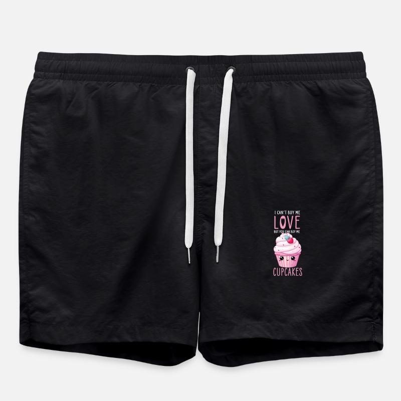 Cupcake Kawaii - Short de bain - noir