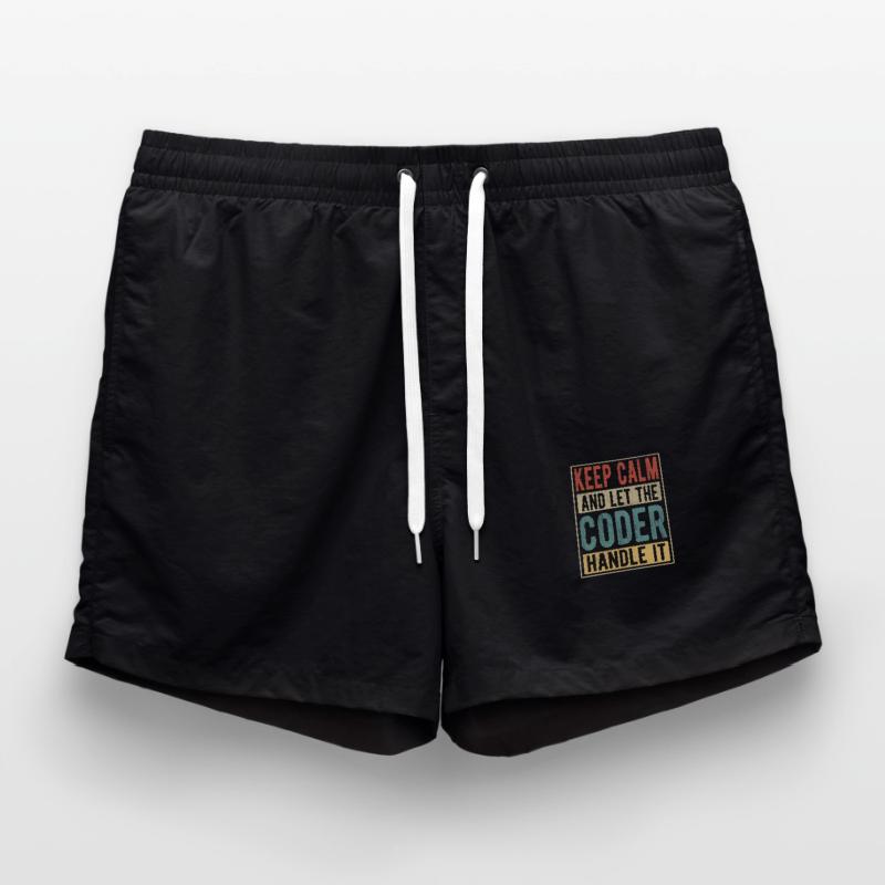 Coder Retro Cadeau Short de bain