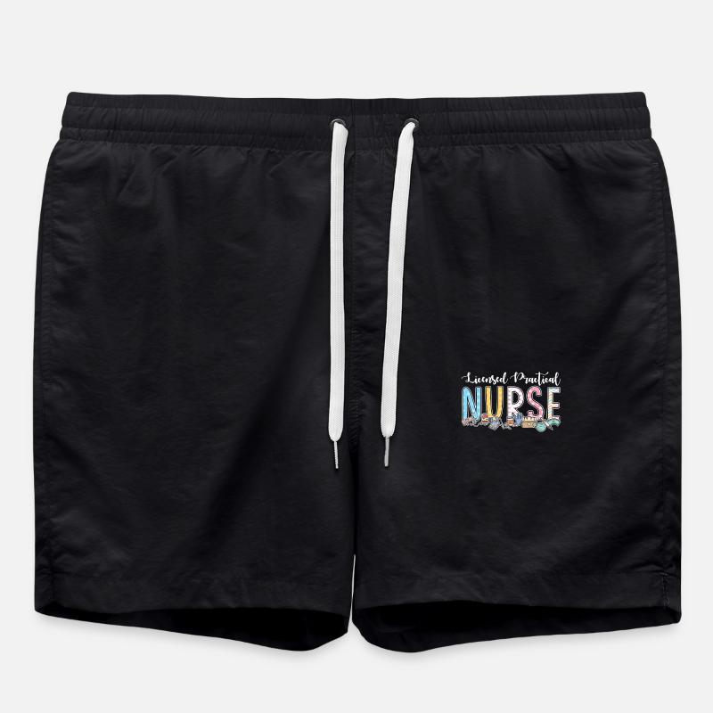 Infirmière auxiliaire autorisée - Short de bain - noir