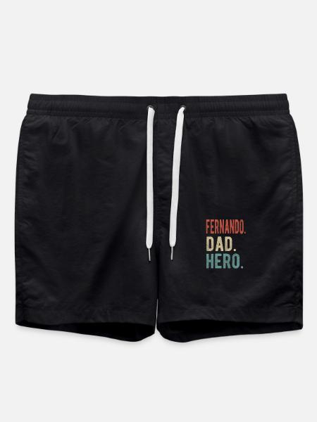 Fernando Dad Hero - Swim Trunks - black