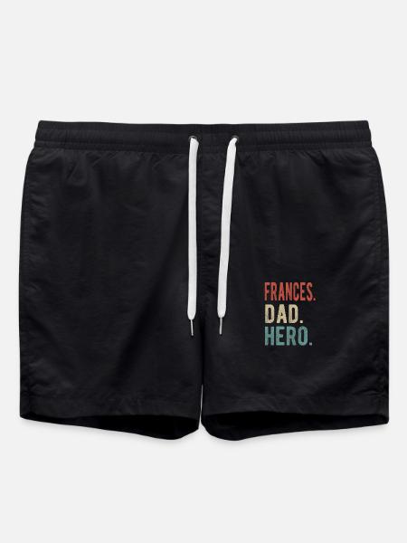 Frances Dad Hero - Swim Trunks - black