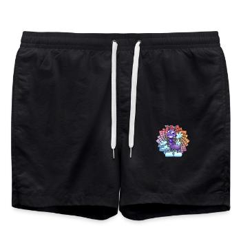 ant - Swim Trunks - black - Front - AI Model Male 185 light (185cm)