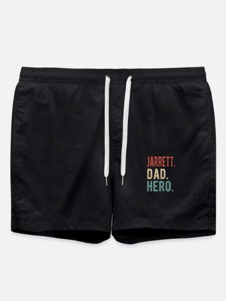 Jarrett Dad Hero - Swim Trunks - black