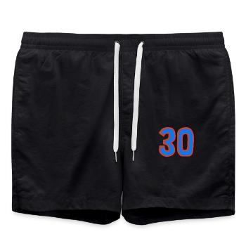 30. 30 ANS. 30e ANNIVERSAIRE. ANNIVERSAIRE 30 ANS. - Short de bain - noir - Devant - AI Model Male 185 light (185cm)