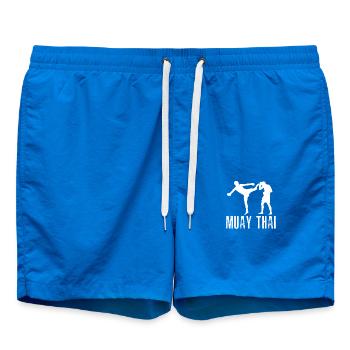 Muay Thai - Swim Trunks - cobalt blue - Front