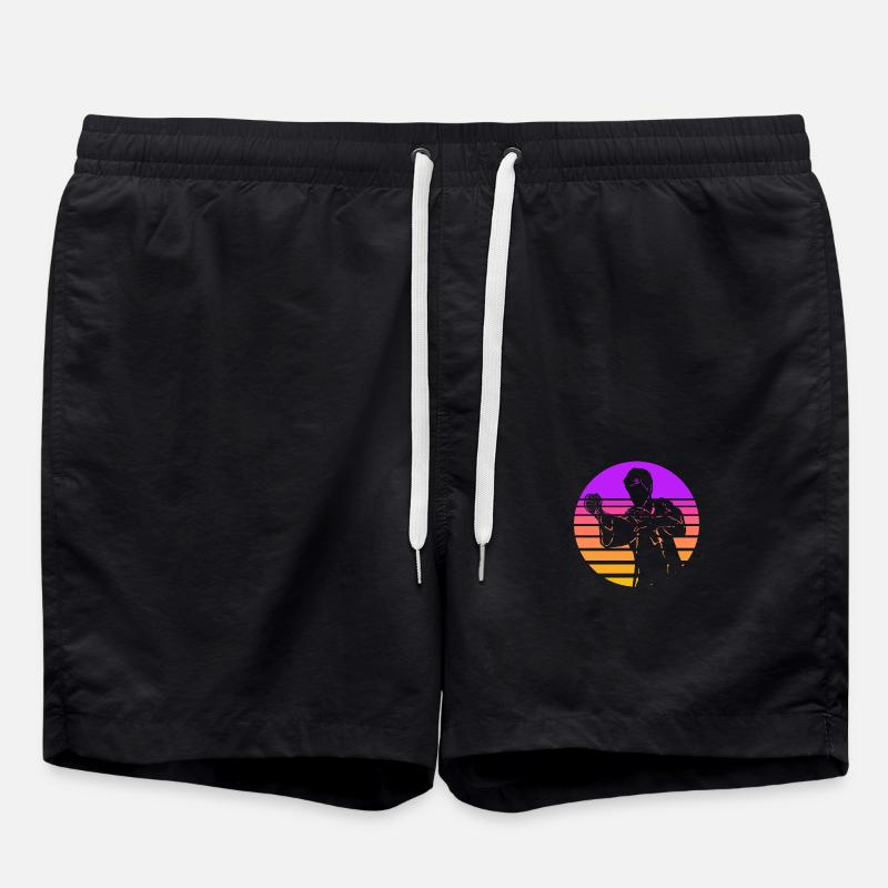 Vinge Chun - Badeshorts - sort
