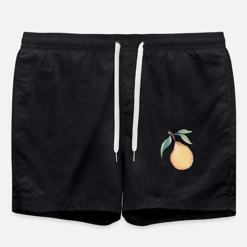 Poire - Short de bain - noir