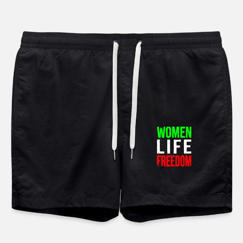 Women life freedom - Short de bain - noir