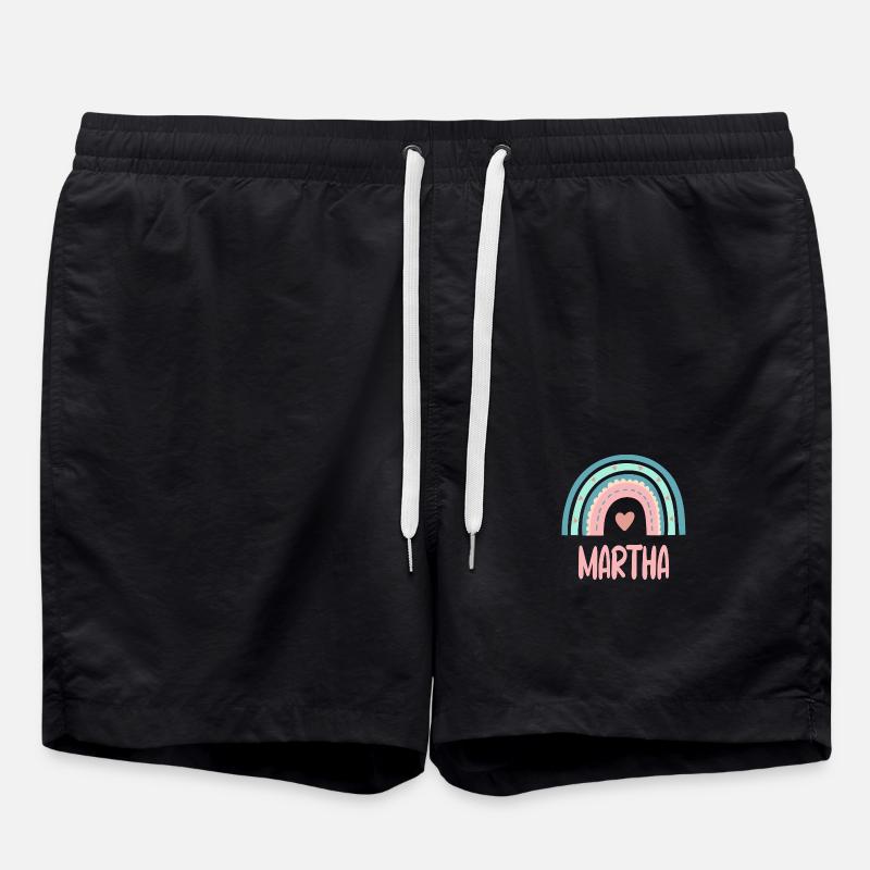 Martha Nom Rainbow Baby - Short de bain - noir
