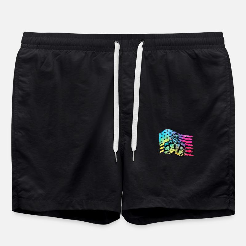 Pitbull USA - Swim Trunks - black