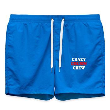 Crazy cousin crew - Badeshorts - Cobalt blue - Vorne