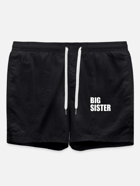 Big sister - Swim Trunks - black