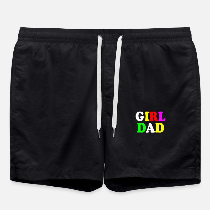 Girl dad - Short de bain - noir