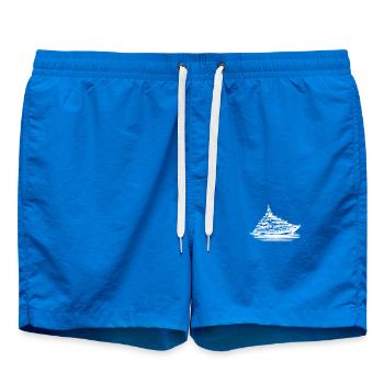 Grand yacht à moteur de luxe en haute mer - Short de bain - cobalt blue - Devant