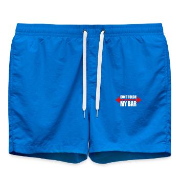d'ont touch my bar - Short de bain - cobalt blue - Devant