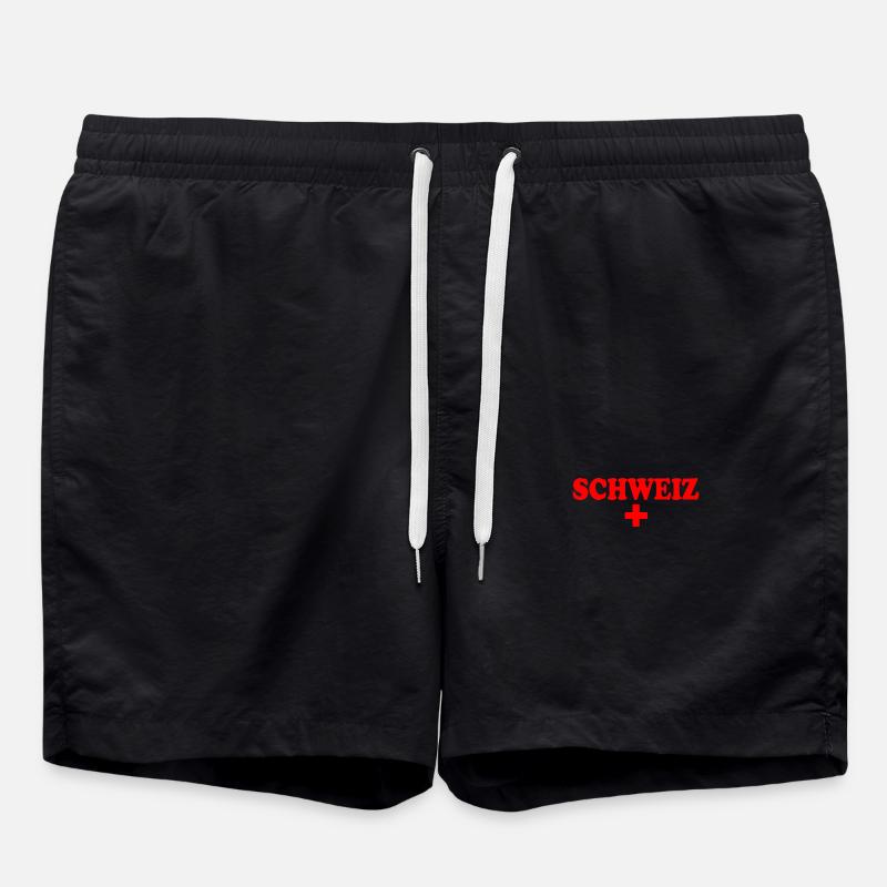 Schweiz - Swim Trunks - black
