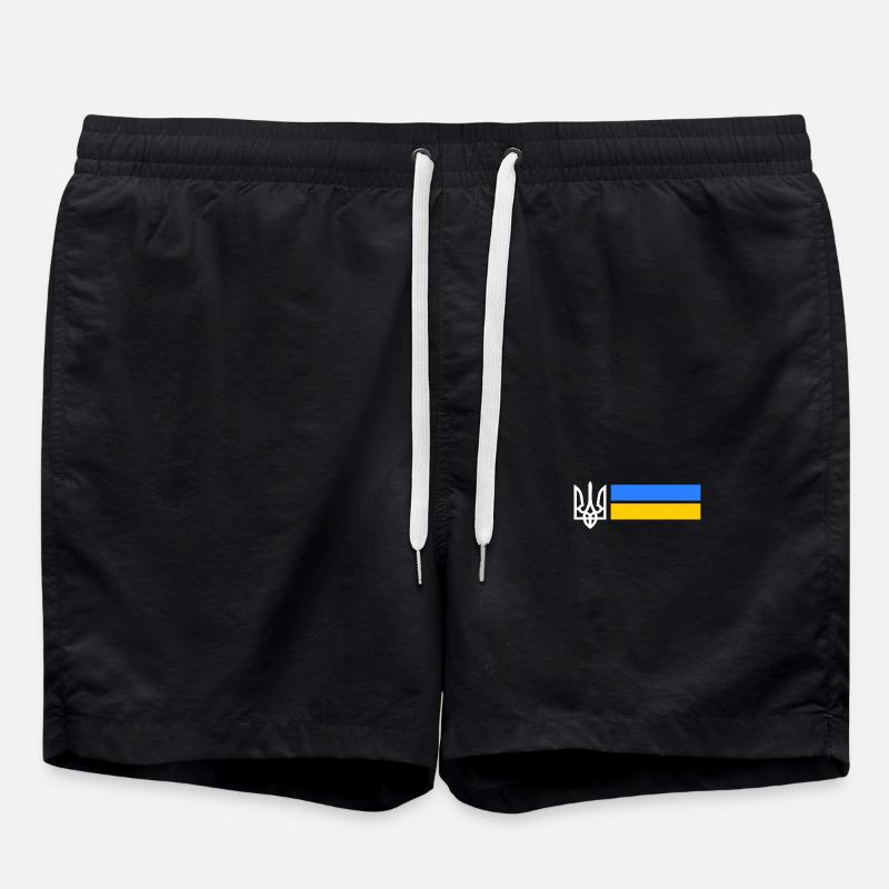 Ukraine - Short de bain - noir