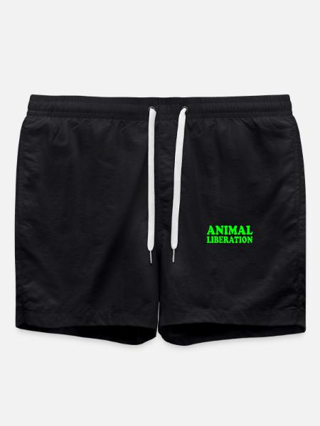 Animal liberation - Swim Trunks - black