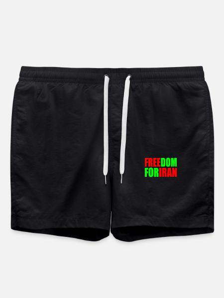 Freedom for iran - Swim Trunks - black