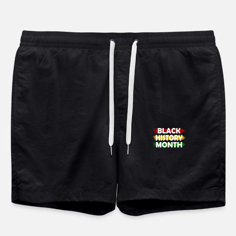 Black history month - Badeshorts - Schwarz