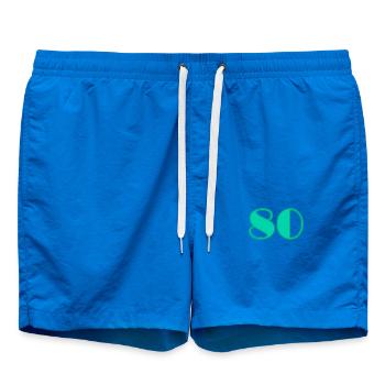 80. 80 JAHRE. 80-JÄHRIGES JUBILÄUM. 80-JÄHRIGES JUBILÄUM - Badeshorts - Cobalt blue - Vorne