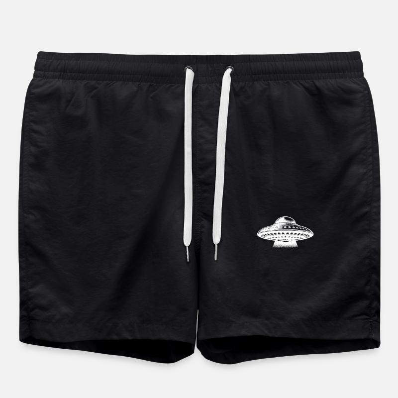 Soucoupe flottante volante exceptionnelle - Short de bain - noir