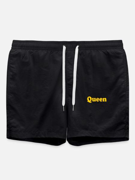 QUEEN - Swim Trunks - black