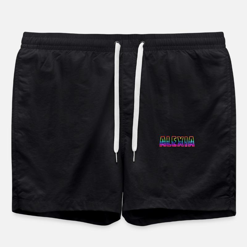 alexia rs regenbogen - Badeshorts - Schwarz