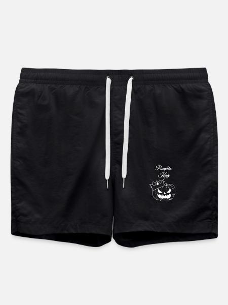 Pumpkin King - Swim Trunks - black