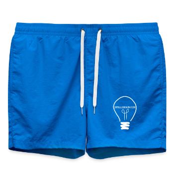 Intelligenzboizn - personne intelligente, dialecte - Short de bain - cobalt blue - Devant