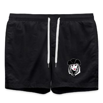 Phantom of Venice - Swim Trunks - black - Front - AI Model Male 185 light (185cm)