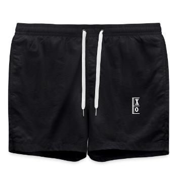 XO - Badeshorts - Schwarz - Vorne - AI Model Male 185 light (185cm)