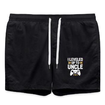 T-shirt Oncle Réalisation de jeu - Short de bain - noir - Devant - AI Model Male 185 light (185cm)