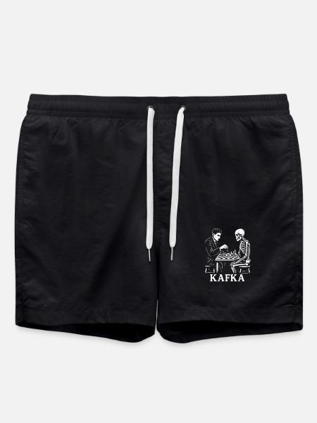 Kafka Skeleton Echecs Duel - Short de bain - noir