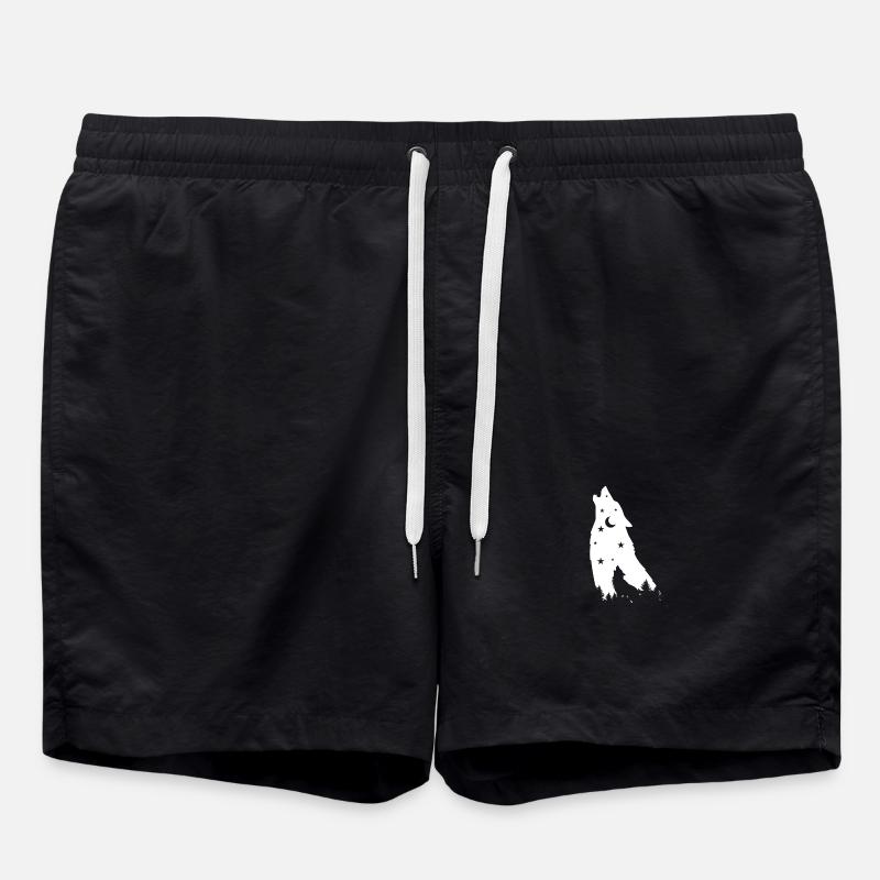 Star Wolf - Badeshorts - Schwarz