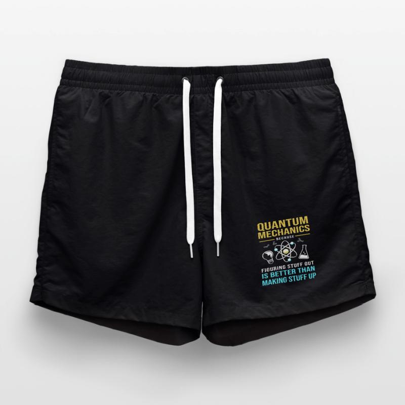 Quantum Physics Quantum Mechanics Quantum Leap Swim Trunks