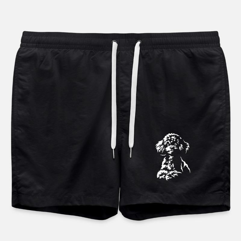 Caniche « Édition Noire » - Short de bain - noir