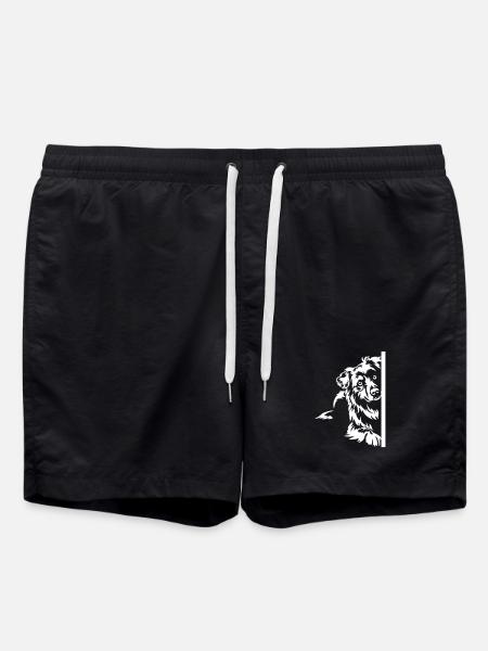 Australian Shepherd "Black Edition" - Swim Trunks - black