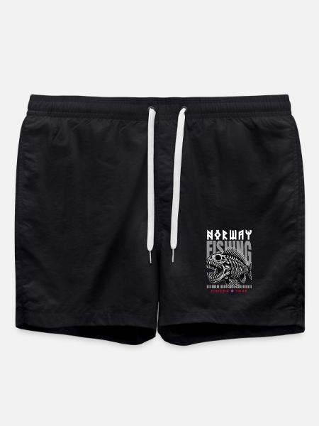 Norway Fishing Tour - Swim Trunks - black